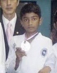 gold medalist masrur kabir on international taekwondo tournament